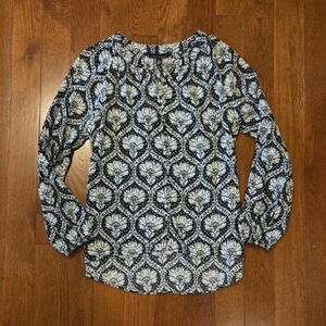 WHBM Medallion Blouse